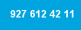 927 612 42 11 927 612 42 11